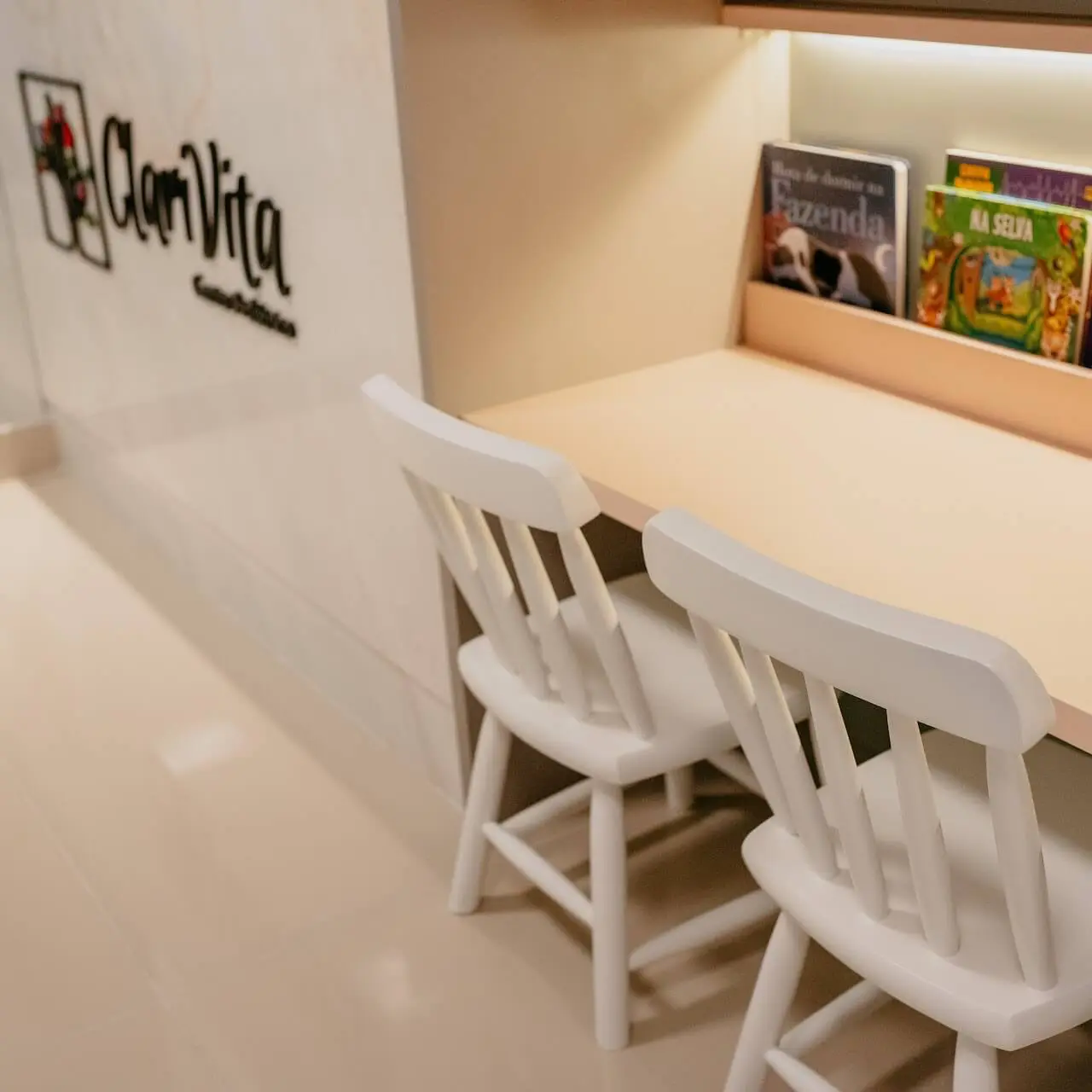 Recepção da Clarivita Centro Pediátrico em Natal RN